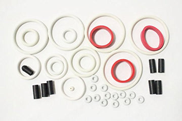 Game Room Guys White Rubber Ring Kit Compatible with Data East Guns N Roses Pinball Machine