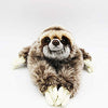 TAMMYFLYFLY Cute Realistic Three Toed Sloth Plush Stuffed Animal Toy 12.5inch