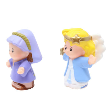 Fisher-Price Replacement Parts for Collectible Little People Christmas Story Nativity Bible Story Playset J2404 - Replacement Set of Figures - Mother