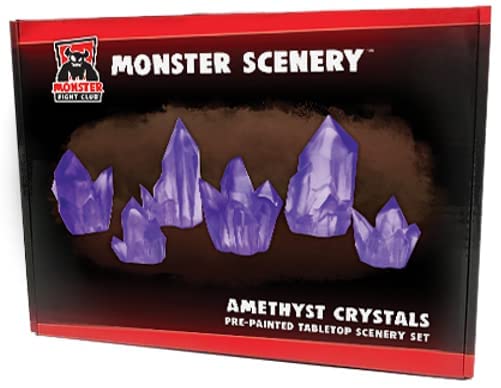 Monster Scenery: Amethyst Crystals