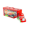 Mattel Disney Pixar Cars Glow Racers Transforming Mack Playset, 2-in-1 Glow-in-The-Dark Toy Truck & Tune-Up Station with Launcher, Lift & More