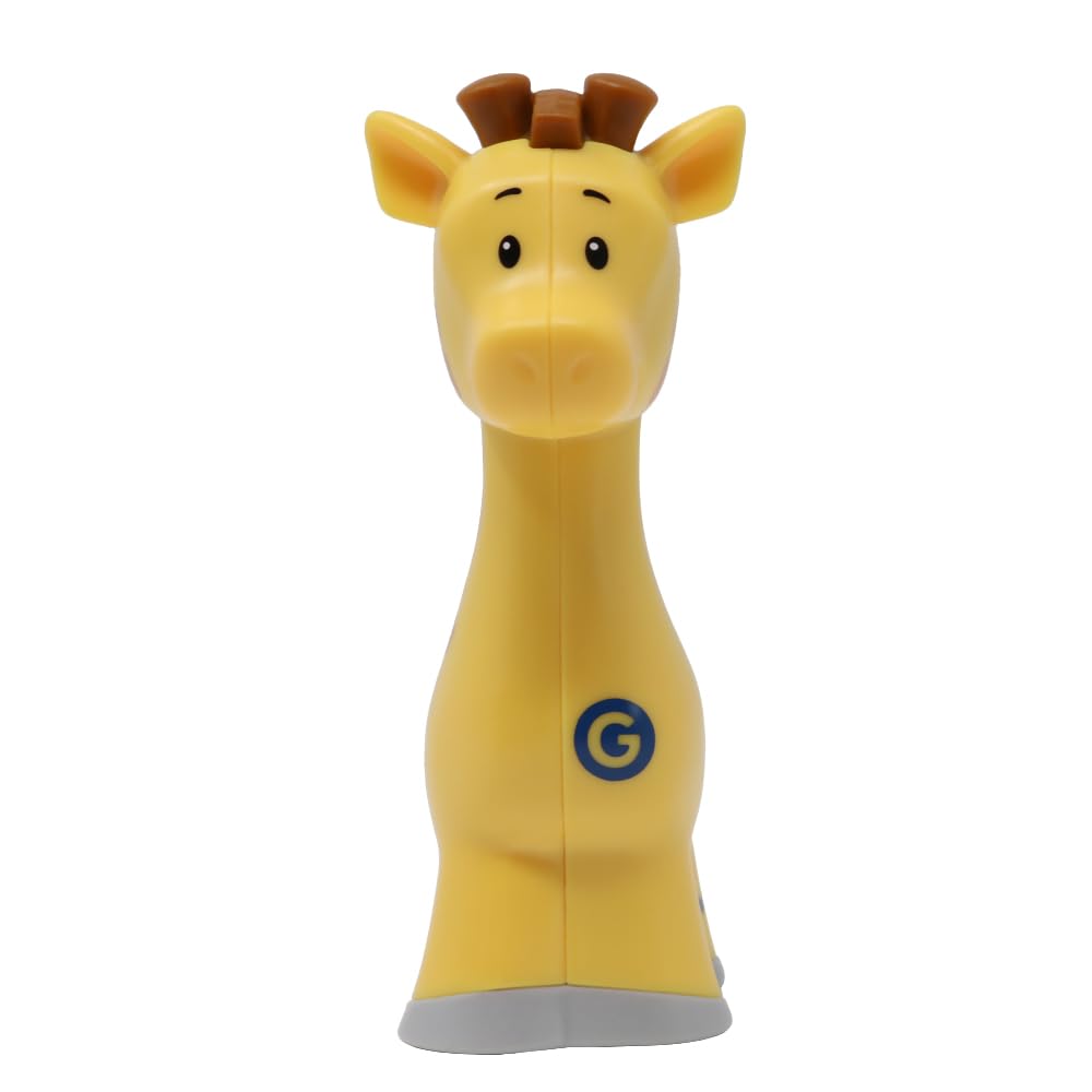 Fisher-Price Replacement Part for Collectible Little People Alphabet Fun Zoo Safari Farm Playset JGR92 - Replacement Letter G Yellow Brown Giraffe