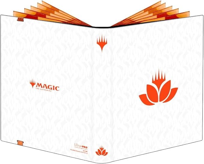 Ultra PRO - Mana 8 9-Pocket PRO-Binder - Lotus for Magic: The Gathering, Holds & Protects 360 Standard Sized Cards, Collector's Edition Durable