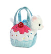 Aurora® Fashionable Fancy Pals™ Sweets Kitty Stuffed Animal - Plush with Stylish Purse for Dress Up Fun - Perfect for Kids 3+ Years, Costumes,