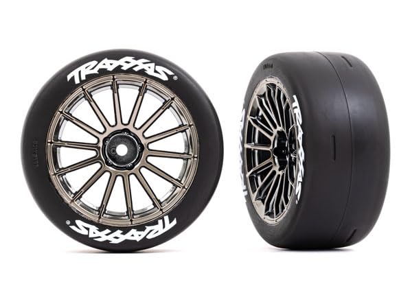 Traxxas T&W BLK CHRM 2.0 Slick Rear