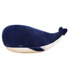 JPORSHU 10inches Soft Simulation Big Blue Whale,Marine Life Dolphin Doll Plush Toy?Back Cushion Children Birthday Gift