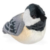 Wild Republic Audubon Birds Black-Capped Chickadee Plush with Authentic Bird Sound, Stuffed Animal, Bird Toys for Kids & Birders