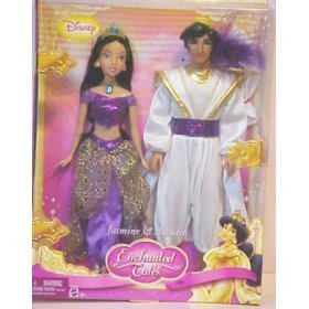 Disney Princess Enchanted Tales Jasmine and Aladdin Gift Set