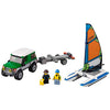 LEGO City Great Vehicles 4x4 with Catamaran 60149 Building Kit