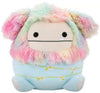 Squishmallows Official Kellytoys Plush 16" Zozo The Blue Bigfoot Wrapped with Flower Stems Stuffed Toy