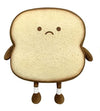 NatureMan Toast Bread Pillow,Funny Bread Shape Plush Toy Pillow, Small Cute Stuffed Plush Toast Sofa Pillow,Children's Adult Home Bedroom Decoration