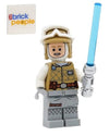 LEGO Star Wars: Luke Skywalker Hoth Minifigure (Balaclava Head) with Lightsaber and Pistol - Ages 6+ (1 pcs)