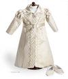 CARPATINA Regency Redingote & Shoes Doll Clothes fits 18" American Girl Dolls