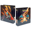 Ultra PRO - Gallery Series: Scorching Summit 2” Album for Pokémon ft. Charizard, Salazzle, Torkoal, & Alolan Marowak, Pair with 9-Pocket Pages for the