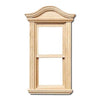 Dollhouse Miniature Bonnet Pediment Working Window