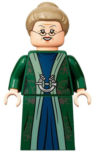LEGO Harry Potter: Professor McGonagall Minifigure with Wand and Sorting Hat