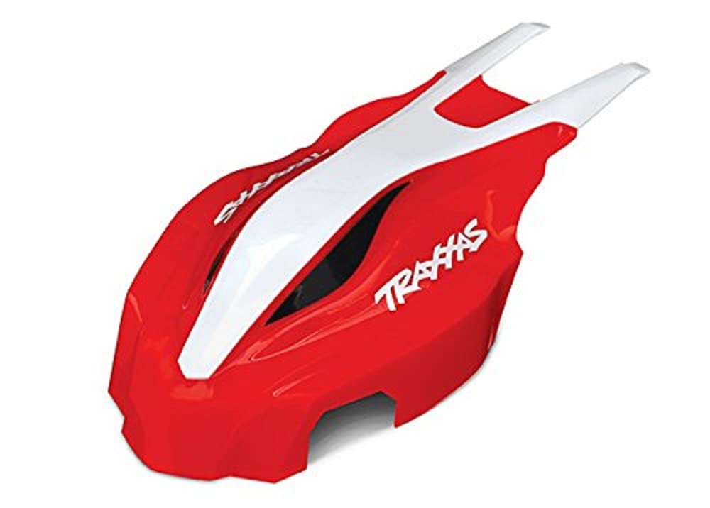 Traxxas Aton Front Canopy, Red/White