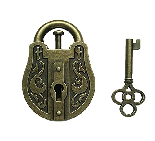 GINFH Brain Teaser Puzzle 3D Unlock Interlocking Puzzle Metal Hole Lock Adult Educational Toy IQ Puzzle (Lock Metal Puzzle)