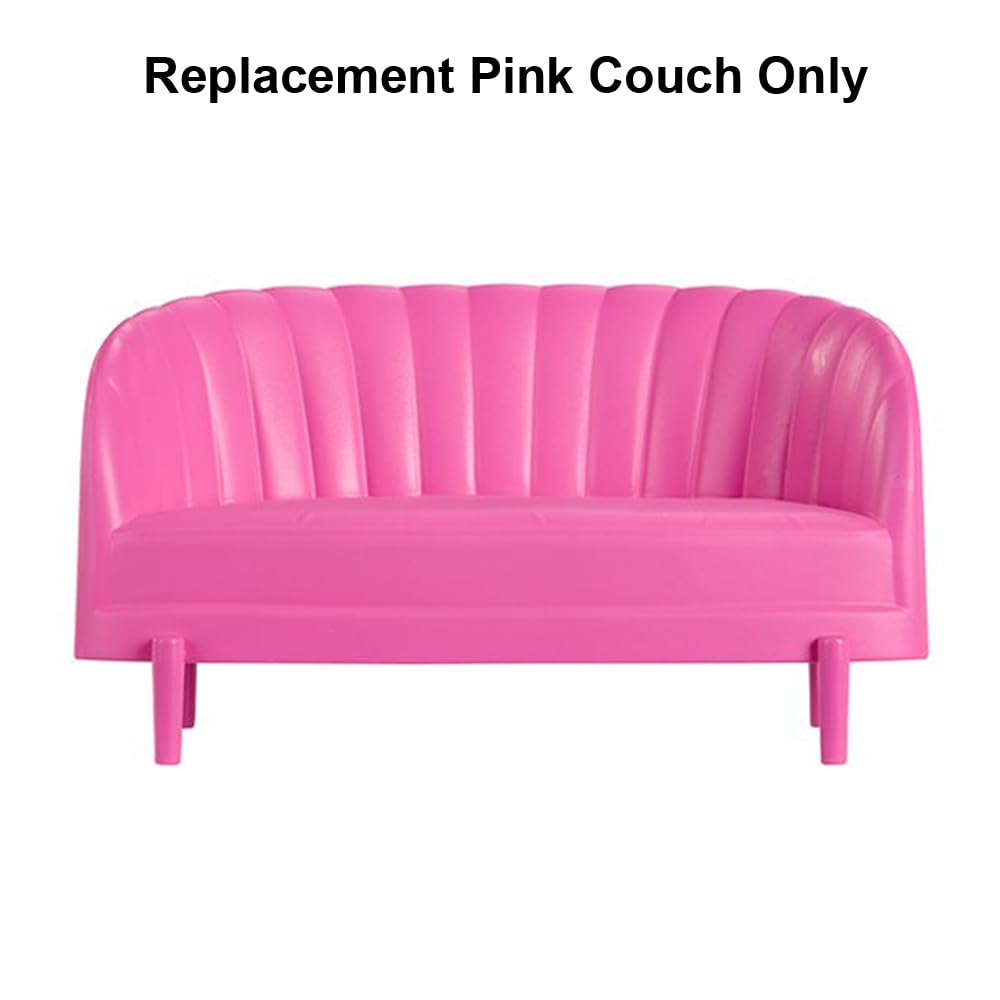 Replacement Part for Barbie Doll Dreamhouse Doll House Playset HMX10 - Replacement Pink Couch