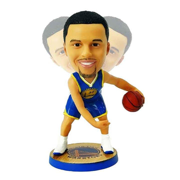 Ru.Master Curry Bobblehead Basketball Action Figure -5.3 in Hand-Painted Resin Collectible Doll - Perfect Sports Fan Gift - Curry in Iconic 30# Jersey