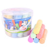 Sunny Days Entertainment Sidewalk Chalk Set for Kids with Storage, Washable, Jumbo Colored Chalk for Outdoor Play and Chalkboard Art - Ages 3+ (20