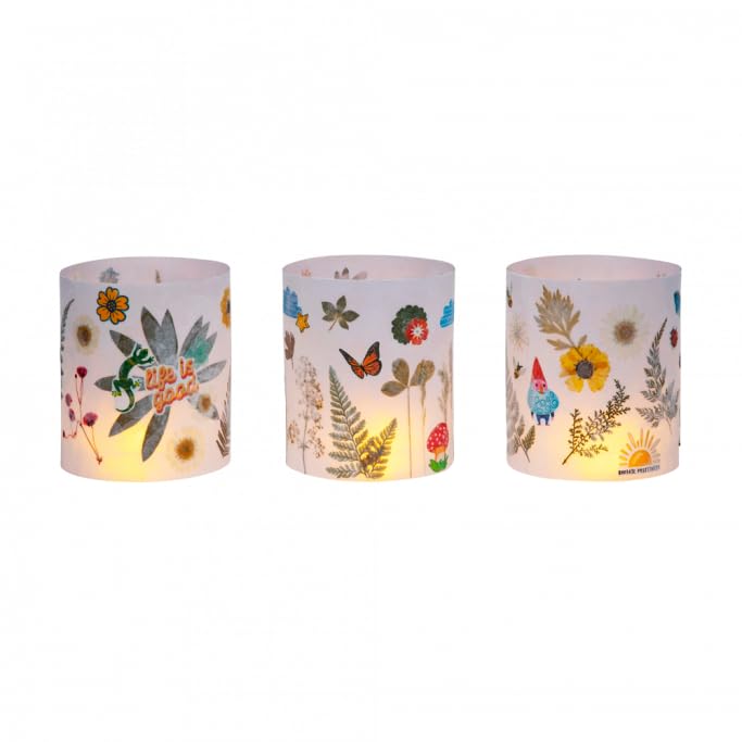 Craft-Tastic Nature Lantern - Nature DIY Craft Kit - Outdoor Crafting Fun - Bring Nature Inside - Comes with Material to Make Lantern with Tea Light