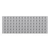 Plwooyur Light Gray Plates 6x16, 10 Pcs, Compatible with LEGO, Building Blocks for 6+ Years