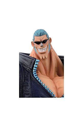 Banpresto One Piece 6.7-Inch Film Gold Franky DXF Sculpture, The Grandline Men Volume 5
