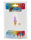 World's Smallest Good Luck Trolls. Miniature Figure with a Good Luck Gemstone in its Belly to Match The Color of its Hair! Each Sold Seperately