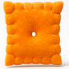 Snack Plushies Cheese Cracker Plush Pillow - 10" Soft & Huggable Stuffed Food Plush Toy - Cute Snack-Inspired Cuddly Gift for Kids & Adults