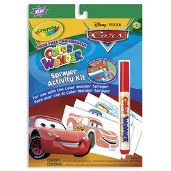 Crayola Color Wonder Sprayer Kit Activity Stencils: Cars