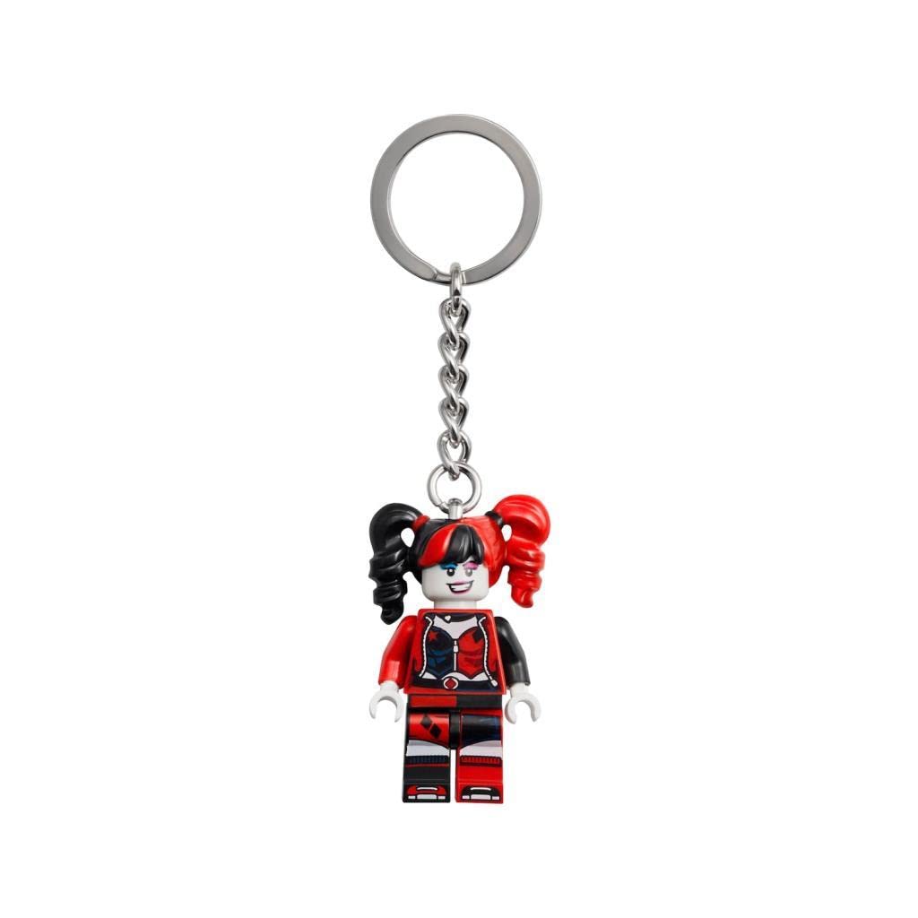 LEGO Super Heroes Harley Quinn Minifigure Keyring 854238