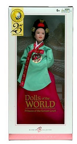 Dolls of The World: Princess of The Korean Court Barbie