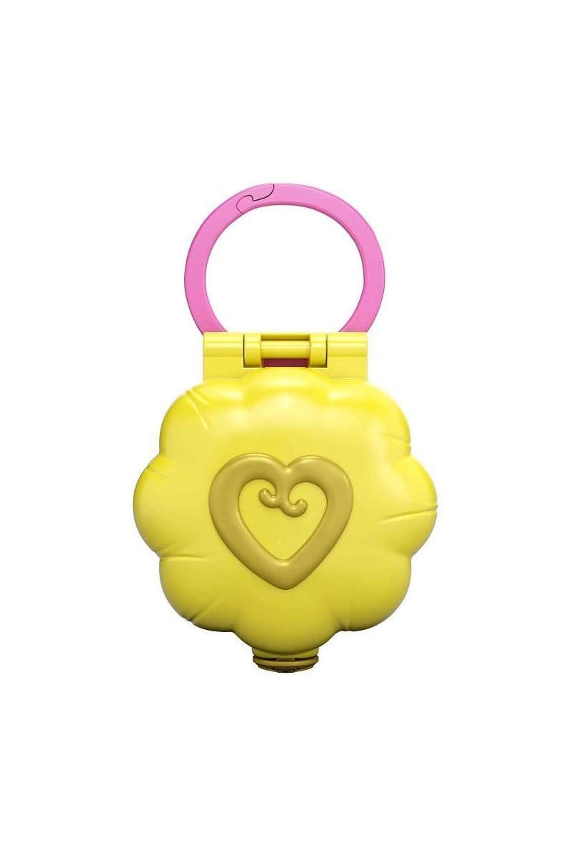 Polly Pocket Tiny Pocket Places Awesome Art Studio Compact with Art-Themed Location, Micro Polly Doll, Surprise Reveals, Supply Closet, Pottery Wheel