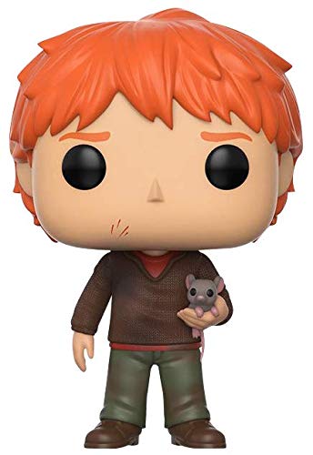 Funko Pop Movies Harry Potter-Ron Weasley with Scabbers Toy