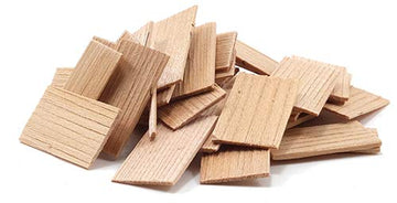 Dollhouse Miniature Cedar Rectangle Shingles 140 pack