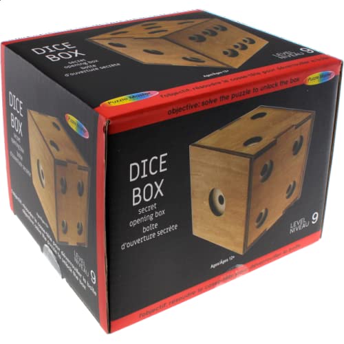 Dice Box - Wooden Puzzle Box