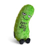 Punchkins Pickle Plushie - Just Dill with It Sassy Pickle Plush, Gift for Pickle Lovers, Food Plush Toy for Gifting