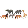 Constructive Playthings TNZ-82 Soft Touch Wild Animals - Set of 6 Realistically Detailed Animal Toys for Kids, Grade: Kindergarten to 3, Age: 22"