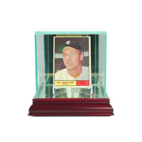 Perfect Cases SCRD-C Single Card Display Case44; Cherry