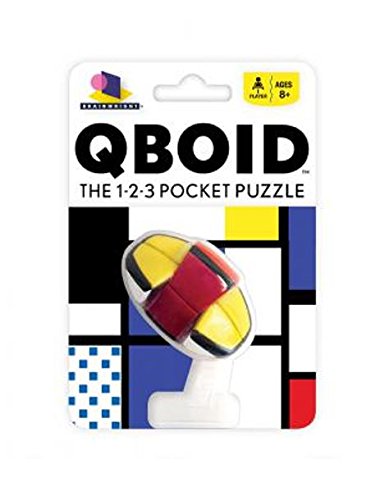 QBOID™ - The 1-2-3 Pocket Brain Teaser Fidget Puzzle, Brainwright®