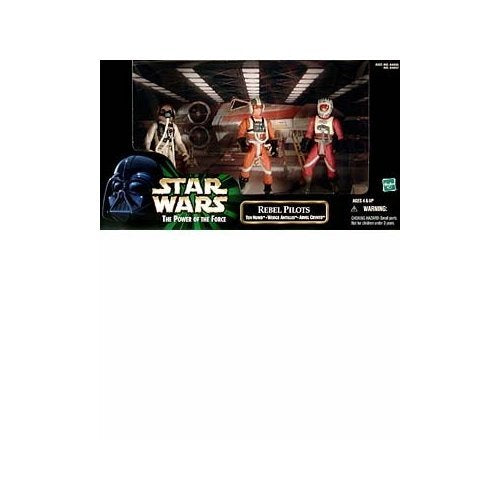Star Wars: Power of the Force Cinema Scenes Rebel Pilots (Ten Numb, Wedge Antilles, Arvel Crynyd) Action Figure Multi-Pa