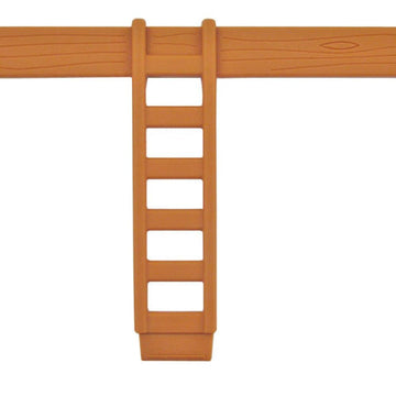 Fisher-Price Replacement Part Little People Animal Fun Sounds Farm Zoo Dollhouse Playset Y3677 - Replacement Brown Ladder