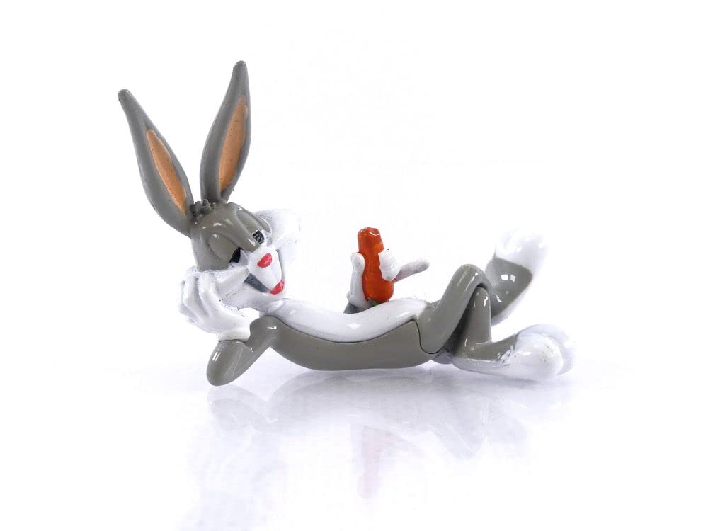 Jada Looney Tunes 1:24 1957 Chevrolet Corvette Die-cast Car & 2.75" Bugs Bunny Figure, Toys for Kids and Adults