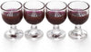4Pcs Mini 1/12 ScaleBar Set with Red Wine Glasses and Bottles, Realistic Dollhouse Miniatures for Architectural Models, Photography Props and Display
