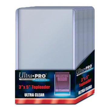 Ultra Pro 3" X 5" Toploader 25ct