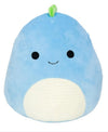 Squishmallows Original Rashad The Dinosaur Plush, 7.5 Inches, Blue
