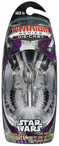 MACE WINDU'S JEDI STARFIGHTER Star Wars 3 INCH Titanium Series Die Cast Vehicle