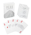 Stellar Factory Peak | Mountain-Themed Playing Cards | Casino-Grade | Made in USA | Poker Size 2.5" x 3.5" | 54 Cards