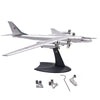 LATUROP Tu-95MS Military Bomber Model, 1:200 Scale Metal Diecast Airplane Displays, Alloy Simulation Aircraft Models for Gift and Collection.